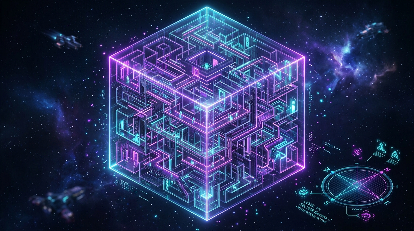 Cube Labyrinth (Claude)